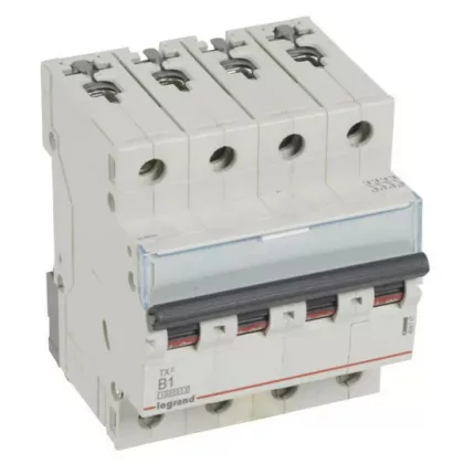 LEGRAND 404147 TX3 kismegszakító 4P B1 10000A/10kA BIC