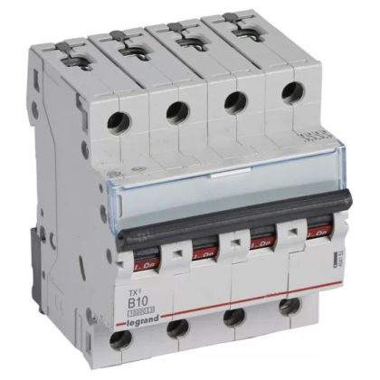 LEGRAND 404152 TX3 kismegszakító 4P B10 10000A/10kA BIC