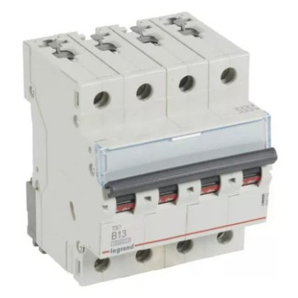 LEGRAND 404153 TX3 kismegszakító 4P B13 10000A/10kA BIC