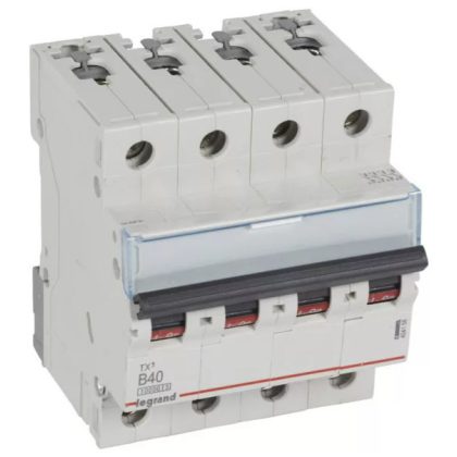 LEGRAND 404158 TX3 kismegszakító 4P B40 10000A/10kA BIC