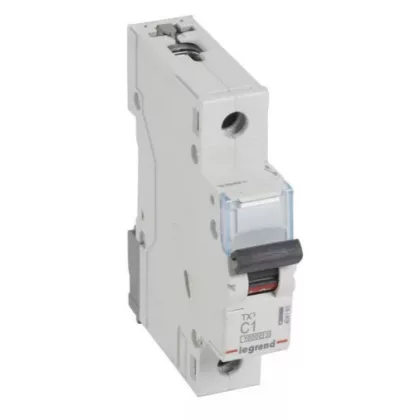 LEGRAND 404163 TX3 circuit breaker 1P C1 10000A/10kA BIC