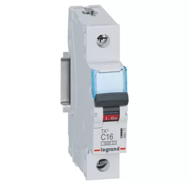 LEGRAND 404171 TX3 kismegszakító 1P C16 10000A/10kA BIC