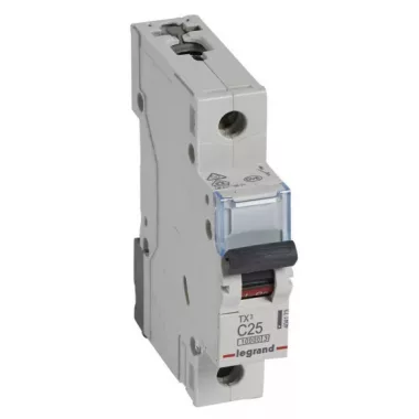 LEGRAND 404173 TX3 kismegszakító 1P C25 10000A/10kA BIC