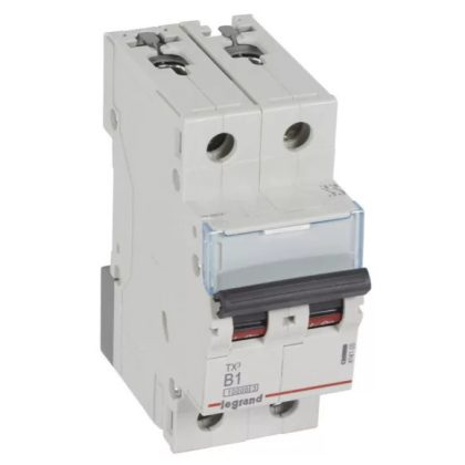 LEGRAND 404196 TX3 kismegszakító 2P C0,5 10000A/10kA BIC