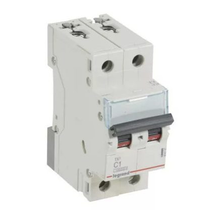 LEGRAND 404197 TX3 kismegszakító 2P C1 10000A/10kA BIC