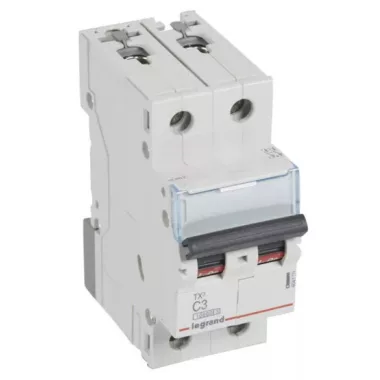 LEGRAND 404199 TX3 kismegszakító 2P C3 10000A/10kA BIC