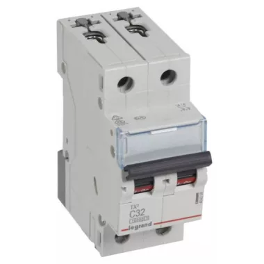 LEGRAND 404208 TX3 kismegszakító 2P C32 10000A/10kA BIC