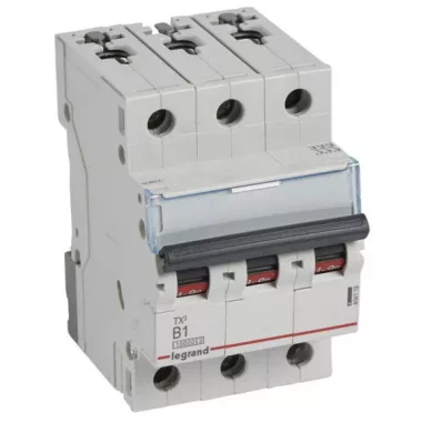 LEGRAND 404213 TX3 kismegszakító 3P C0,5 10000A/10kA BIC
