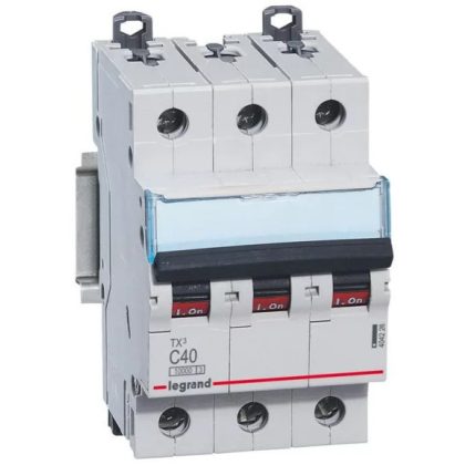 LEGRAND 404226 TX3 kismegszakító 3P C40 10000A/10kA BIC