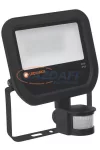 LEDVANCE 4058075143579 Floodlight 50W/3000K 5550lm IP65 fekete mozgásérzékelős LED reflektor