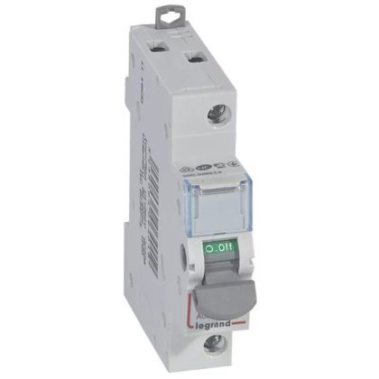 LEGRAND 406401 DX3-I terheléskapcsoló 1P 20A