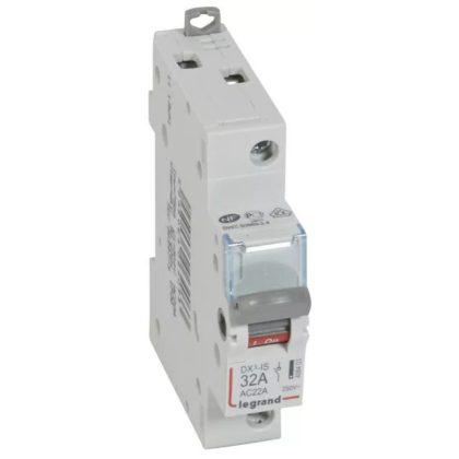 LEGRAND 406403 DX3-I terheléskapcsoló 1P 32A