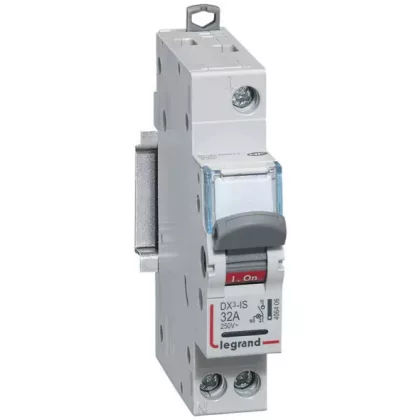   LEGRAND 406406 DX3-I terheléskapcsoló 1P 32A jelzőlámpával
