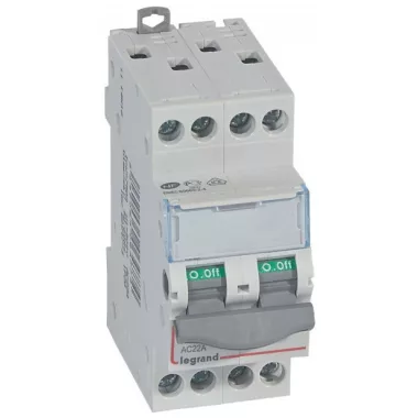 LEGRAND 406477 DX3-I terheléskapcsoló 4P 20A