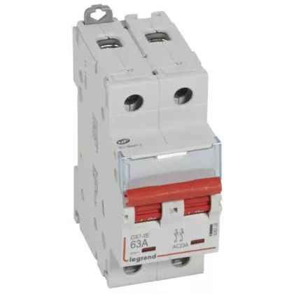 LEGRAND 406528 DX3-IS terheléskapcsoló 2P 63A