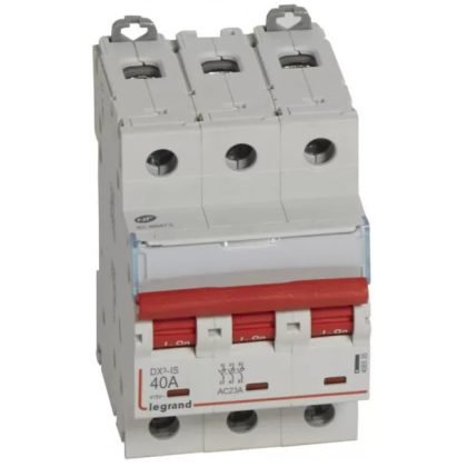 LEGRAND 406535 DX3-IS terheléskapcsoló 3P 40A