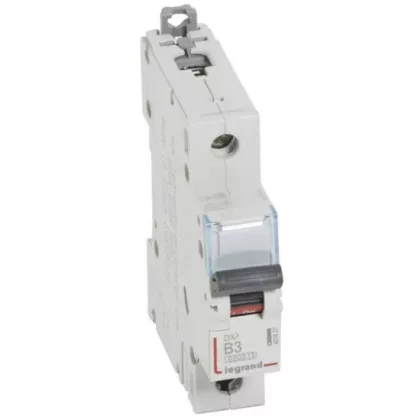 LEGRAND 407427 DX3 kismegszakító 1P B3 6000A/10kA
