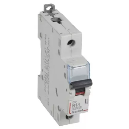 LEGRAND 407431 DX3 circuit breaker 1P B13 6000A/10kA