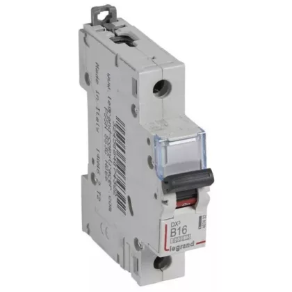 LEGRAND 407432 DX3 circuit breaker 1P B16 6000A/10kA