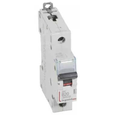 LEGRAND 407433 DX3 kismegszakító 1P B20 6000A/10kA