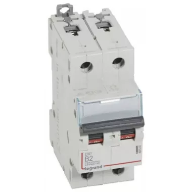 LEGRAND 407503 DX3 kismegszakító 2P B2 6000A/10kA