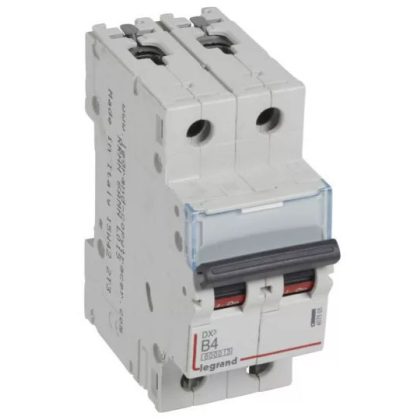 LEGRAND 407505 DX3 kismegszakító 2P B4 6000A/10kA