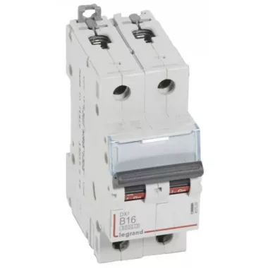 LEGRAND 407509 DX3 kismegszakító 2P B16 6000A/10kA
