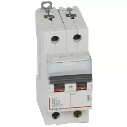 LEGRAND 407512 DX3 kismegszakító 2P B32 6000A/10kA