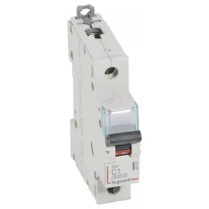LEGRAND 407662 DX3 kismegszakító 1P C1 6000A/10kA