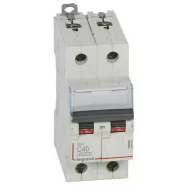 LEGRAND 407804 DX3 circuit breaker 2P C40 6000A/10kA