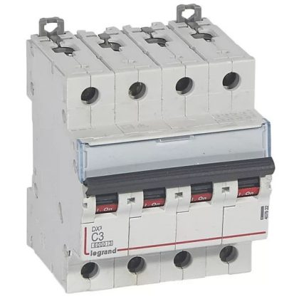 LEGRAND 407922 DX3 kismegszakító 4P C3 6000A/10kA