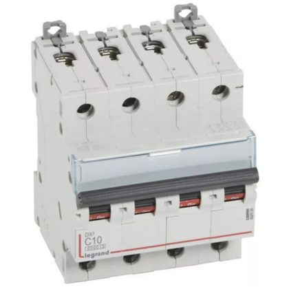 LEGRAND 407926 DX3 kismegszakító 4P C10 6000A/10kA