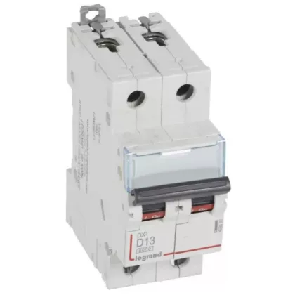 LEGRAND 408030 DX3 kismegszakító 2P D13 6000A/10kA
