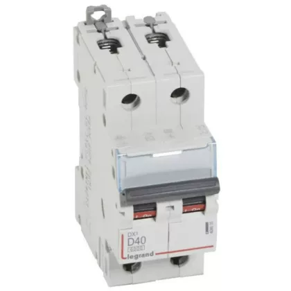 LEGRAND 408035 DX3 kismegszakító 2P D40 6000A/10kA