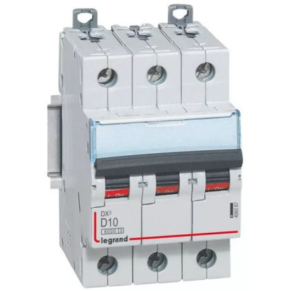 LEGRAND 408087 DX3 circuit breaker 3P D10 6000A/10kA