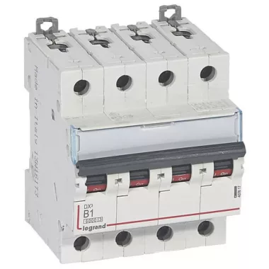 LEGRAND 408146 DX3 kismegszakító 4P D13 6000A/10kA