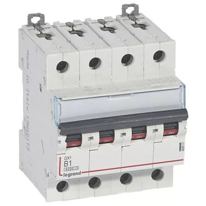 LEGRAND 408146 DX3 kismegszakító 4P D13 6000A/10kA