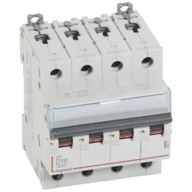 LEGRAND 408147 DX3 kismegszakító 4P D16 6000A/10kA