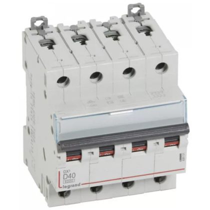 LEGRAND 408151 DX3 kismegszakító 4P D40 6000A/10kA