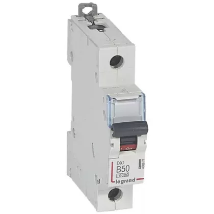 LEGRAND 408877 DX3 kismegszakító 1P B50 10000A / 16 kA