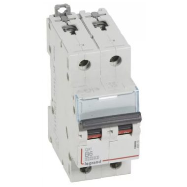 LEGRAND 408939 DX3 kismegszakító 2P B6 10000A / 16 kA
