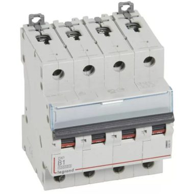 LEGRAND 409058 DX3 kismegszakító 4P B1 10000A / 16 kA
