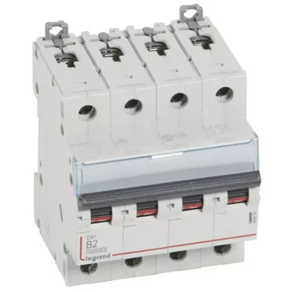 LEGRAND 409059 DX3 circuit breaker 4P B2 10000A / 16 kA