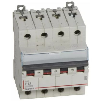 LEGRAND 409064 DX3 kismegszakító 4P B13 10000A / 16 kA