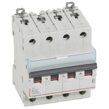 LEGRAND 409068 DX3 kismegszakító 4P B32 10000A / 16 kA