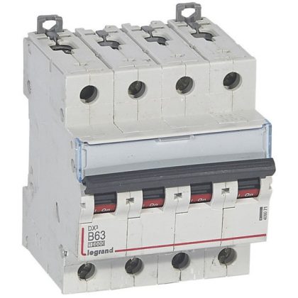 LEGRAND 409071 DX3 kismegszakító 4P B63 10000A / 16 kA
