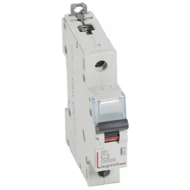 LEGRAND 409109 DX3 kismegszakító 1P C3 10000A / 16 kA