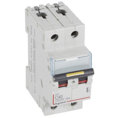 LEGRAND 409194 DX3 kismegszakító 2P C0,5 10000A / 16 kA