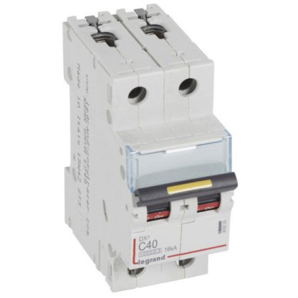 LEGRAND 409194 DX3 kismegszakító 2P C0,5 10000A / 16 kA