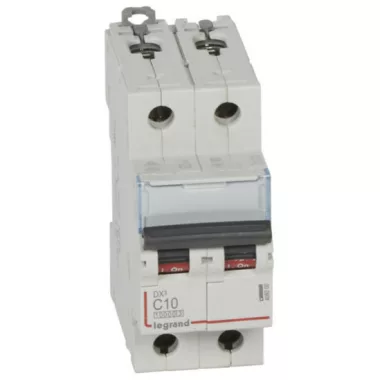 LEGRAND 409200 DX3 kismegszakító 2P C10 10000A / 16 kA